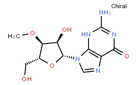 110258 | 10300-27-3 | 2-AMINO-9-[(2R,3R,4S,5R)-3-HYDROXY-5-(HYDROXYMETHYL)-4-METHOXYOXOLAN-2-YL]-3H-PURIN-6-ONE