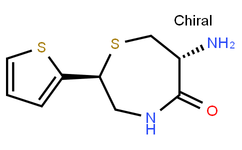 135811 | 110221-26-6 | (2S,6R)-6-amino-2-(thiophen-2-yl)-1,4-thiazepan-5-one
