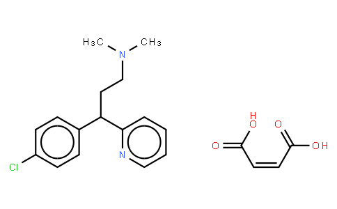 132047 | 113-92-8 | Chlorpheniramine maleate