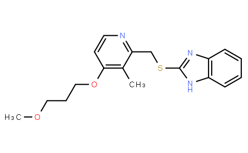 117977-21-6 | 2-(((4-(3-Methoxypropoxy)-3-methylpyridin-2-yl)methyl)thio)-1H-benzo[d]imidazole
