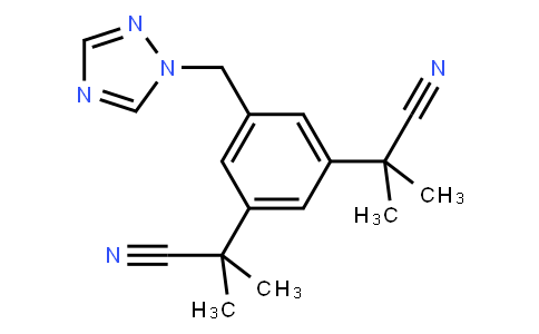 132684 | 120511-73-1 | 2,2'-(5-((1H-1,2,4-Triazol-1-yl)methyl)-1,3-phenylene)bis(2-methylpropanenitrile)