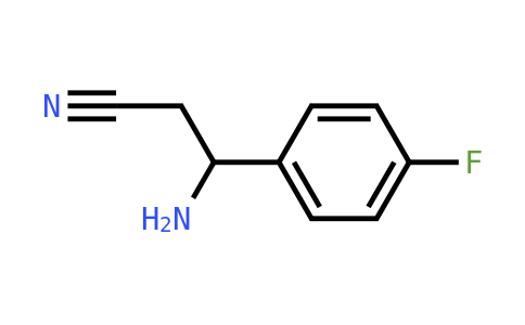1270488-91-9 | 3-Amino-3-(4-fluorophenyl)propanenitrile