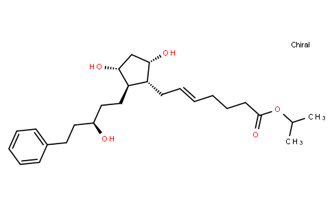 134885 | 130209-82-4 | Isopropyl 7-((1R,2R,3R,5S)-3,5-dihydroxy-2-((R)-3-hydroxy-5-phenylpentyl)cyclopentyl)hept-5-enoate