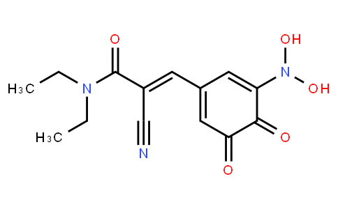134750 | 130929-57-6 | (E)-2-cyano-3-(5-(dihydroxyamino)-3,4-dioxocyclohexa-1,5-dienyl)-N,N-diethylacrylamide