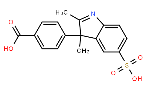 1316891-34-5 | 4-(2,3-Dimethyl-5-sulfo-3H-indol-3-yl)benzoic acid