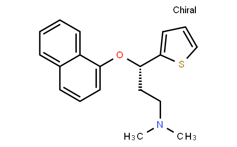 135807 | 132335-46-7 | (S)-N,N-dimethyl-3-(naphthalen-1-yloxy)-3-(thiophen-2-yl)propan-1-amine