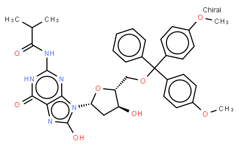 110450 | 136859-77-3 | 5'-O-(DMT)-8-OXO-N2-ISOBUTYRYL-2'-DEOXYGUANOSINE