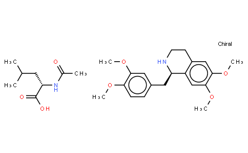 136972 | 141109-12-8 | R-Tetrahydropapaverine N-acetyl-L-leucinate