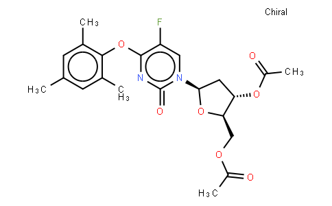 110706 | 141120-62-9 | 3',5'-DI-O-ACETYL-5-FLUORO-O4-(2,4,6-TRIMETHYLPHENYL)-2'-DEOXYURIDINE