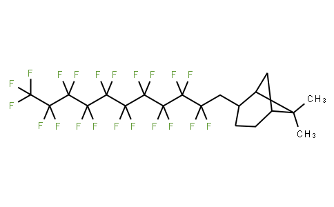 F110195 | 1421601-00-4 | 2-(2,2,3,3,4,4,5,5,6,6,7,7,8,8,9,9,10,10,11,11,11-Henicosafluoroundecyl)-6,6-dimethylbicyclo[3.1.1]heptane