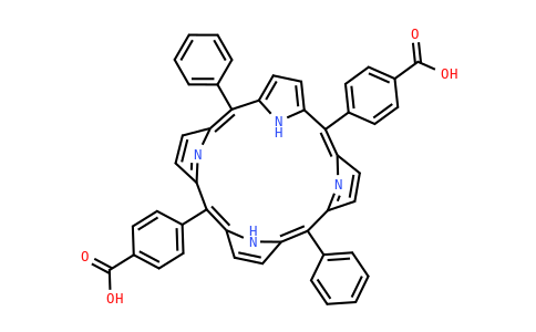 100451 | 142168-26-1 | 5,15-Diphenyl-10,20-DI(4-carboxyphenyl)porphine