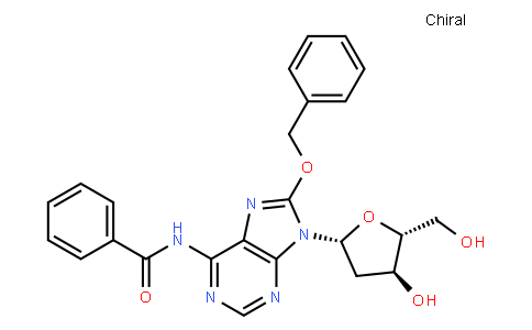 110401 | 142979-40-6 | N6-BENZOYL-8-BENZYLOXY-2'-DEOXYADENOSINE