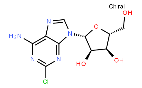 135549 | 146-77-0 | (2R,3R,4S,5R)-2-(6-Amino-2-chloro-9H-purin-9-yl)-5-(hydroxymethyl)tetrahydrofuran-3,4-diol