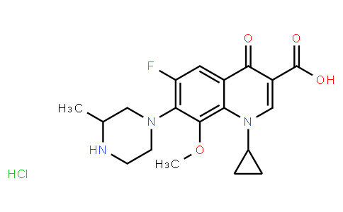 133083 | 160738-57-8 | Gatifloxacin Hydrochloride