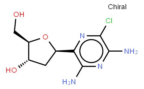 173256-61-6 | 2-CHLORO-6-(BETA-D-2-DEOXYRIBOFURANOSYL)-3,5-DIAMINOPYRAZINE