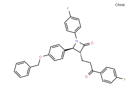 190595-65-4 | (3R,4S)-1-(4-fluorophenyl)-3-[3-(4-fluorophenyl)-3-oxopropyl]-4-(4-phenylmethoxyphenyl)azetidin-2-one