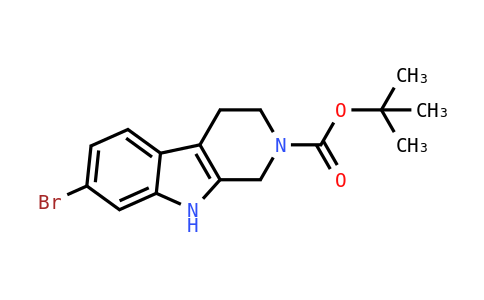 196203-96-0 | Tert-butyl 7-bromo-3,4-dihydro-1H-pyrido[3,4-B]indole-2(9H)-carboxylate