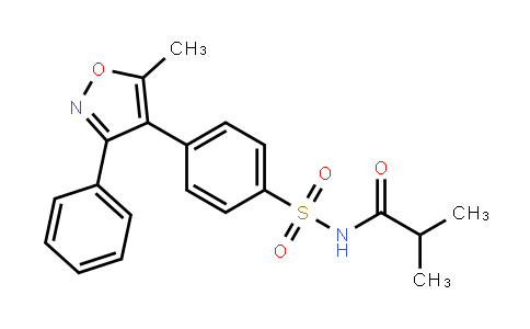 198470-82-5 | N-((4-(5-Methyl-3-phenylisoxazol-4-yl)phenyl)sulfonyl)isobutyramide