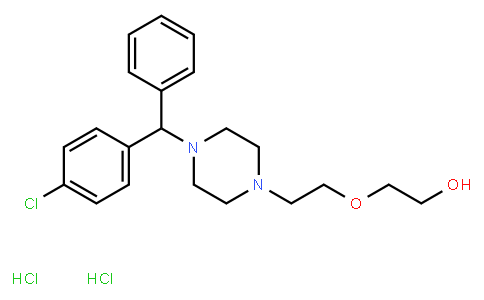 132285 | 2192-20-3 | 2-(2-(4-((4-Chlorophenyl)(phenyl)methyl)piperazin-1-yl)ethoxy)ethanol dihydrochloride