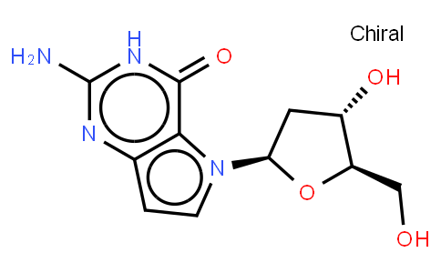 110348 | 224946-77-4 | 9-DEAZA-2'-DEOXYGUANOSINE (2-AMINO-7-(BETA-D-2-DEOXYRIBOFURANOSYL)PYRROLO[3,2-D]PYRIMIDIN-4-ONE)