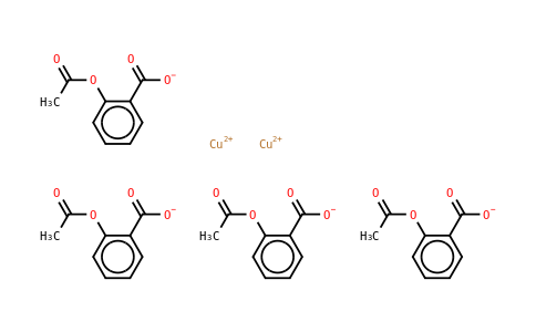 136056 | 23642-01-5 | copper(II) aspirinate