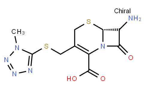 133971 | 24209-38-9 | 7-Amino-3-(1-methyltetrazol-5-ylthiomethyl)-3-cephem-4-carboxylicacid