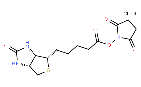 35013-72-0 | 2,5-Dioxopyrrolidin-1-yl 5-((3aS,4S,6aR)-2-oxohexahydro-1H-thieno[3,4-d]imidazol-4-yl)pentanoate