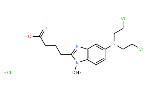 134208 | 3543-75-7 | 4-(5-(Bis(2-chloroethyl)amino)-1-methyl-1H-benzo-[d]imidazol-2-yl)butanoic acid hydrochloride