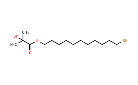 137052 | 404857-69-8 | 2-(2-Bromoisobutyryloxy)undecyl thiol