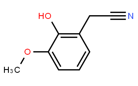 42973-56-8 | 2-Hydroxy-3-methoxyphenylacetonitrile