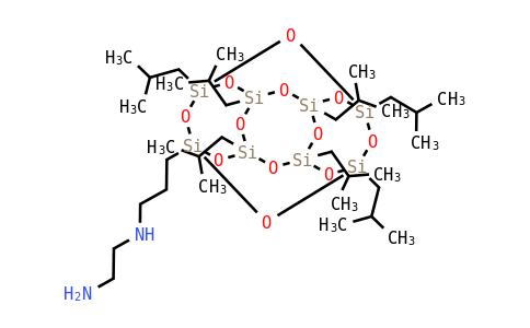 100247 | 444315-16-6 | PSS-[3-(2-Aminoethyl)amino]propyl-Heptaisobutyl substituted