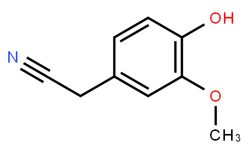 4468-59-1 | 2-(4-Hydroxy-3-methoxyphenyl)acetonitrile