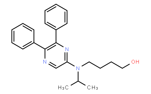 134525 | 475086-75-0 | 4-[(5,6-diphenylpyrazin-2-yl)(isopropyl)amino]-1-butanol