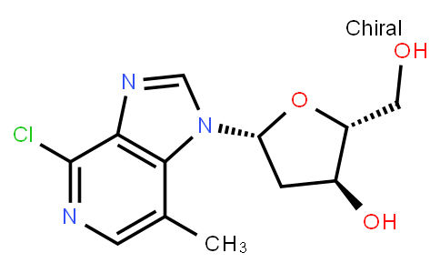 515815-11-9 | 4-Chloro-1-(2-deoxy-β-D-ribofuranosyl)-7-methyl-1H-imidazo[4,5-c]pyridine