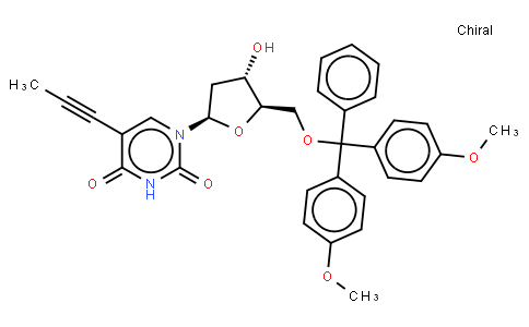 644962-74-3 | 5'-O-(DIMETHOXYTRITYL)-5-(1-PROPYNYL)-2'-DEOXYURIDINE