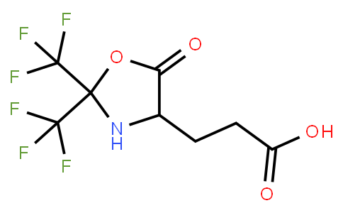 111150 | 6458-51-1 | 3-(5-oxo-2,2-bis(trifluoromethyl)oxazolidin-4-yl)propanoic acid