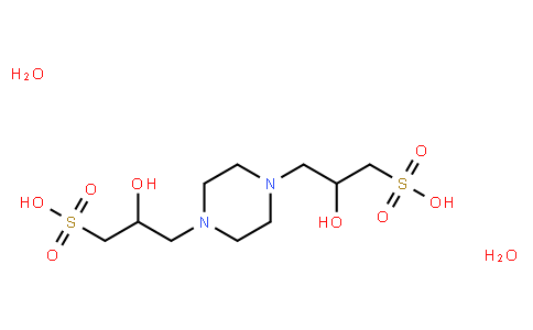 000133 | 68189-43-5 | PIPERAZINE-1,4-BIS(2-HYDROXYPROPANESULFONIC ACID) DIHYDRATE