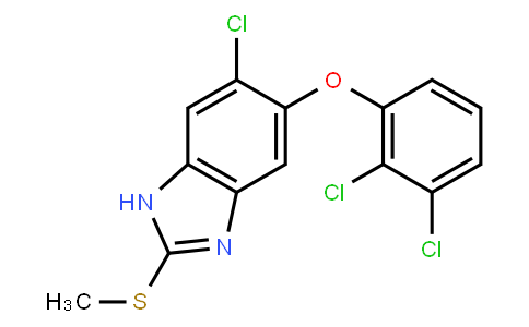 134052 | 68786-66-3 | 6-Chloro-5-(2,3-dichlorophenoxy)-2-(methylthio)-1H-benzo[d]imidazole