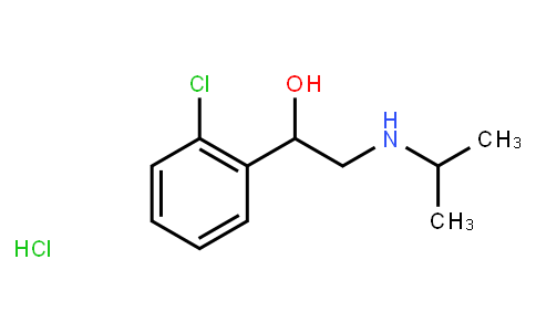 133105 | 6933-90-0 | 1-(2-Chlorophenyl)-2-(isopropylamino)ethanol hydrochloride