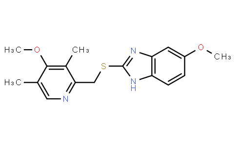 111001 | 73590-85-9 | 2-{[(3,5-dimethyl-4-methoxy-2-pyridinyl)-methyl]-thio}-5-methoxy-1h-benzimidazole