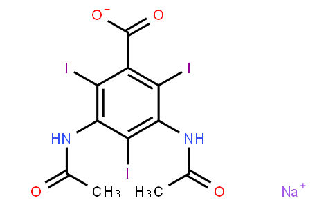 132013 | 737-31-5 | Sodium 3,5-diacetamido-2,4,6-triiodobenzoate
