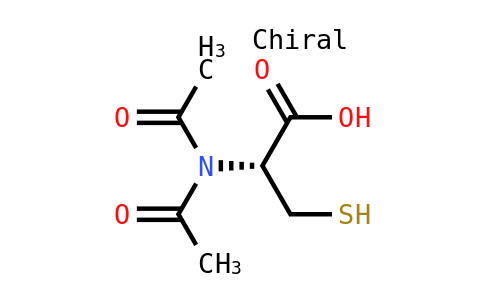 100314 | 74401-71-1 | (R)-2-(N-Acetylacetamido)-3-mercaptopropanoic acid