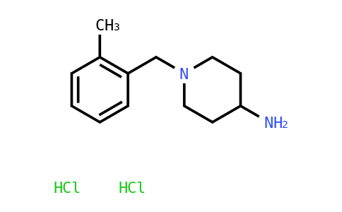 76167-55-0 | 1-[(2-Methylphenyl)methyl]piperidin-4-amine dihydrochloride