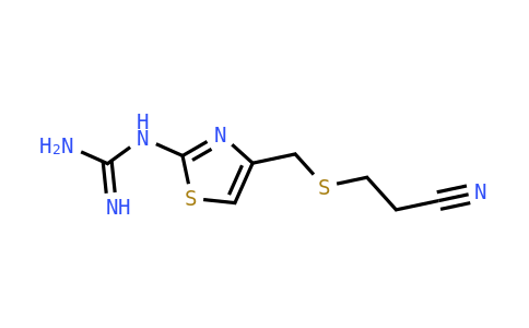 100143 | 76823-93-3 | 3-(2-Guanidino-thiazol-4-YL-methylthio)-propionitrile