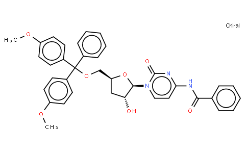110381 | 86234-45-9 | N4-BENZOYL-5'-O-(DIMETHOXYTRITYL)-3'-DEOXYCYTIDINE