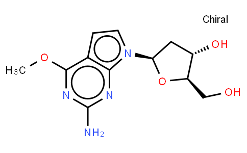 110292 | 86392-74-7 | 2-AMINO-4-METHOXY-7-(BETA-D-2-DEOXYRIBOFURANOSYL)PYRROLO[2,3-D]PYRIMIDINE