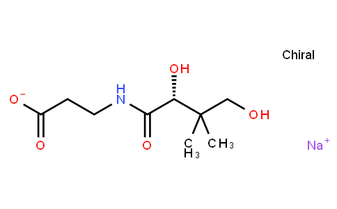 132306 | 867-81-2 | Sodium (R)-3-(2,4-dihydroxy-3,3-dimethylbutanamido)propanoate