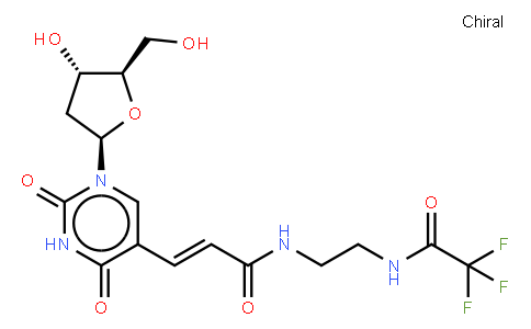 110721 | 869222-69-5 | 5-[N-(2-(TRIFLUOROACETAMIDO)ETHYL)-3-(E)-ACRYLAMIDO]-2'-DEOXYURIDINE
