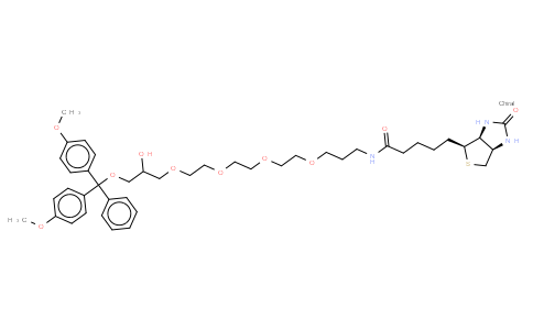 869354-57-4 | 3-((N-BIOTINYL-3-AMINOPROPOXY(ETHOXY)ETHOXY)ETHOXY)-1-O-(DIMETHOXYTRITYL)PROPANE-1,2-DIOL