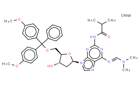 869354-77-8 | 2-AMINO-5'-O-(DMT)-N6-(DMF)-N2-(ISOBUTYRYL)-2'-DEOXYADENOSINE